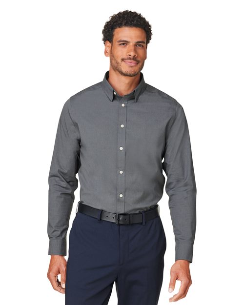 Men's CrownLux Performance® Spencer Poplin Dress Shirt - DG505
