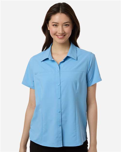 Women's UltraUVP Shoreline Short Sleeve Staff Shirt - CE520W