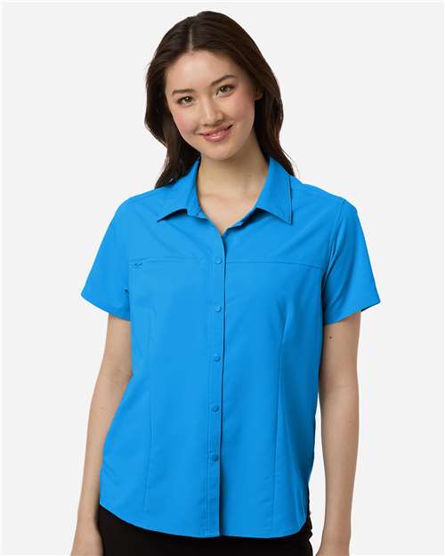 Women's UltraUVP Shoreline Short Sleeve Staff Shirt - CE520W