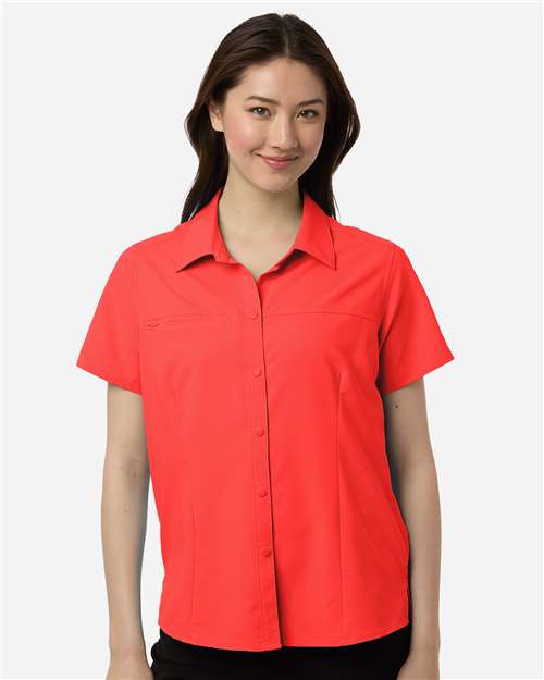Women's UltraUVP Shoreline Short Sleeve Staff Shirt - CE520W