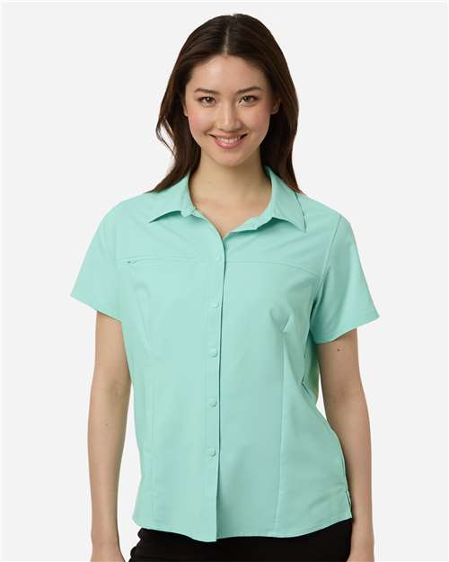 Women's UltraUVP Shoreline Short Sleeve Staff Shirt - CE520W