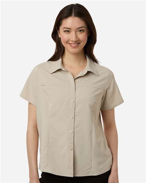 Women's UltraUVP Shoreline Short Sleeve Staff Shirt - CE520W