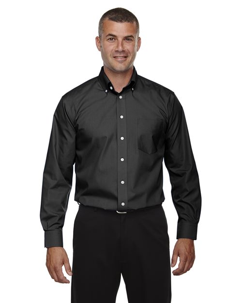 Men's Tall Crown Collection® Broadcloth Woven Dress Shirt - D620T