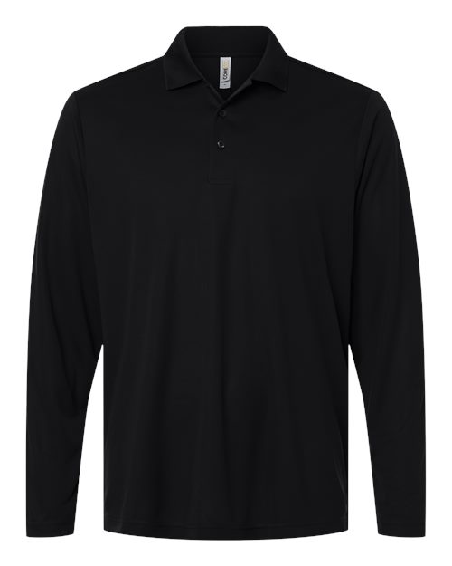 Men's Nova Performance Long Sleeve Pique Polo - CE108L
