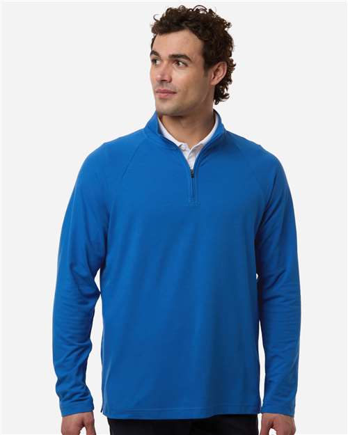 Men's Seaton Pebble Textured Quarter-Zip Pullover - DG402