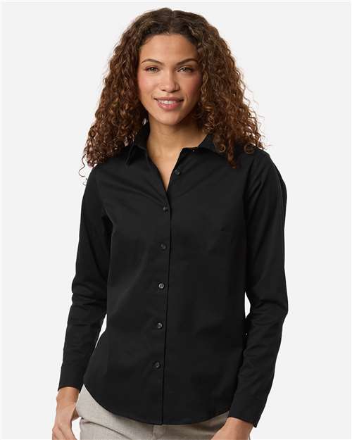 Women's CrownLux Performance® Spencer Poplin Dress Shirt - DG505W