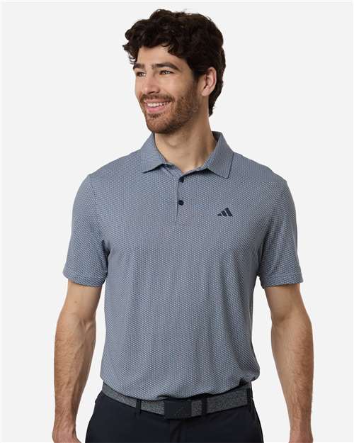 Men's Performance Textured Polo - A2024