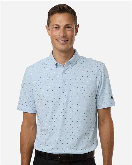 Men's Ultimate365 Micro Print Polo - A2028