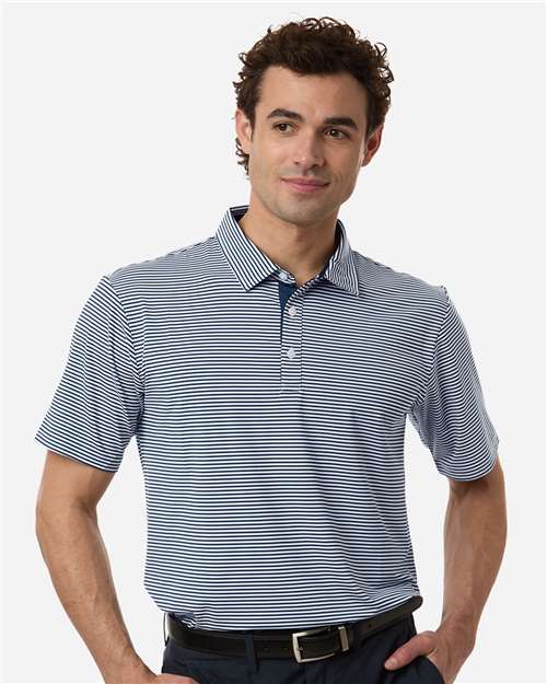 Men's Smith Striped Polo - SW1110