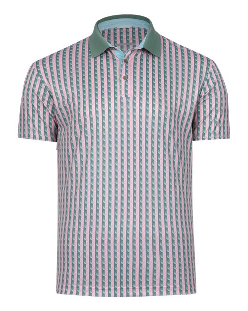 Men's Greens Piqué Polo - SW1026