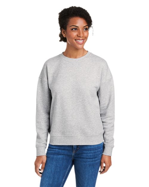 Women's Garment-Dyed Crewneck Sweatshirt - K002794