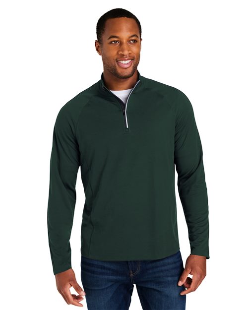 Men's Origin Performance Pique Quarter-Zip Pullover - CE418