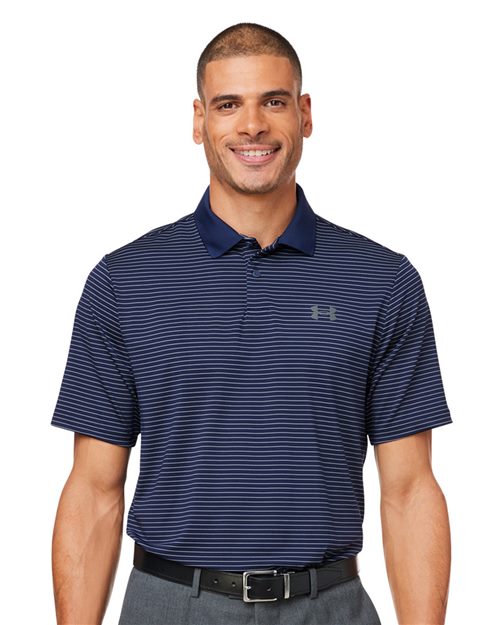 Men's 3.0 Striped Perf Polo - 1377376