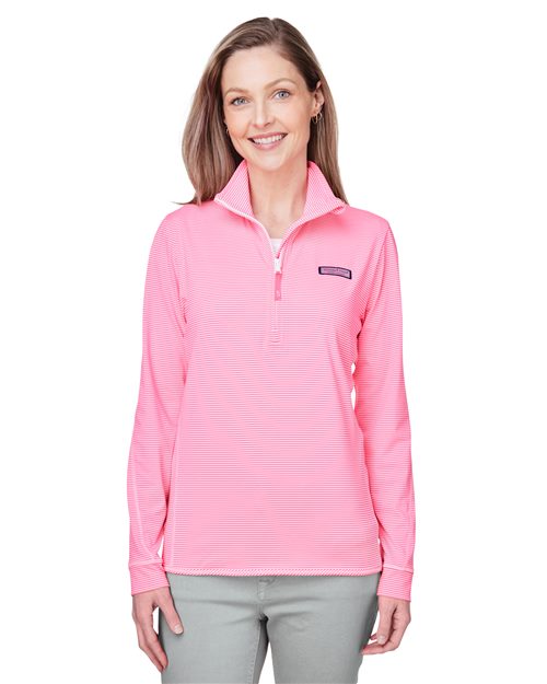 Women's Microstripe Sankaty Half-Zip Pullover - K002521