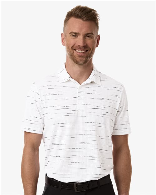 Men's Ultimate365 Mesh Glimmer Print Polo - A2015