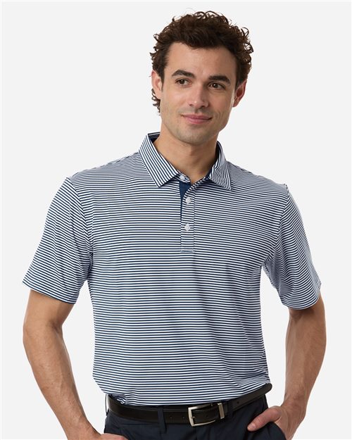 Men's Smith Striped Polo - SW1110