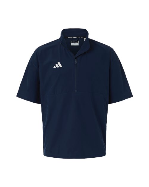 Men's Short Sleeve Quarter-Zip Pullover - AT505