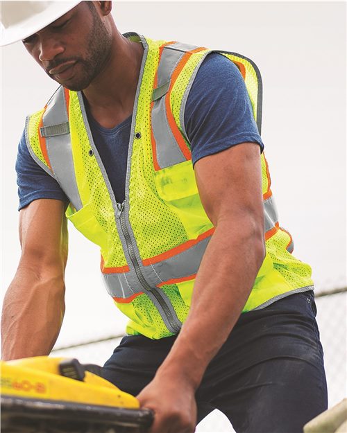 Unisex Premium Brilliant Series® Heavy-Duty Class 2 Vest - 1510-1511
