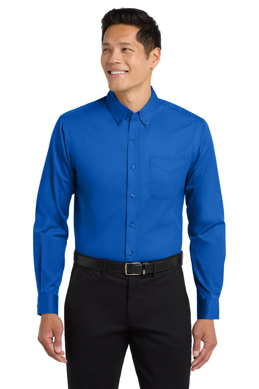 S608 - Port Authority® Long Sleeve Easy Care Shirt - FIXED ROUTE ONLY