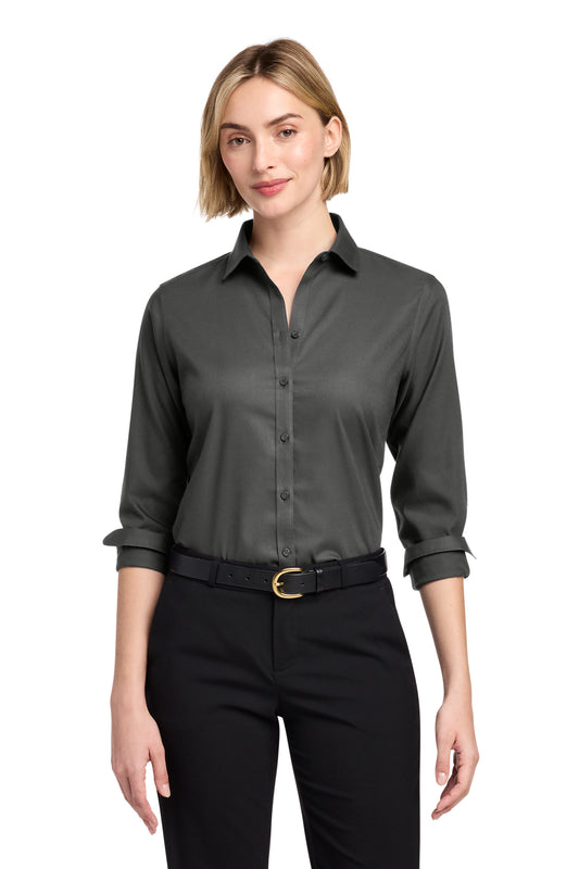 BB18003 - Brooks Brothers® Women’s Wrinkle-Free Stretch Nailhead Shirt - BRT ONLY