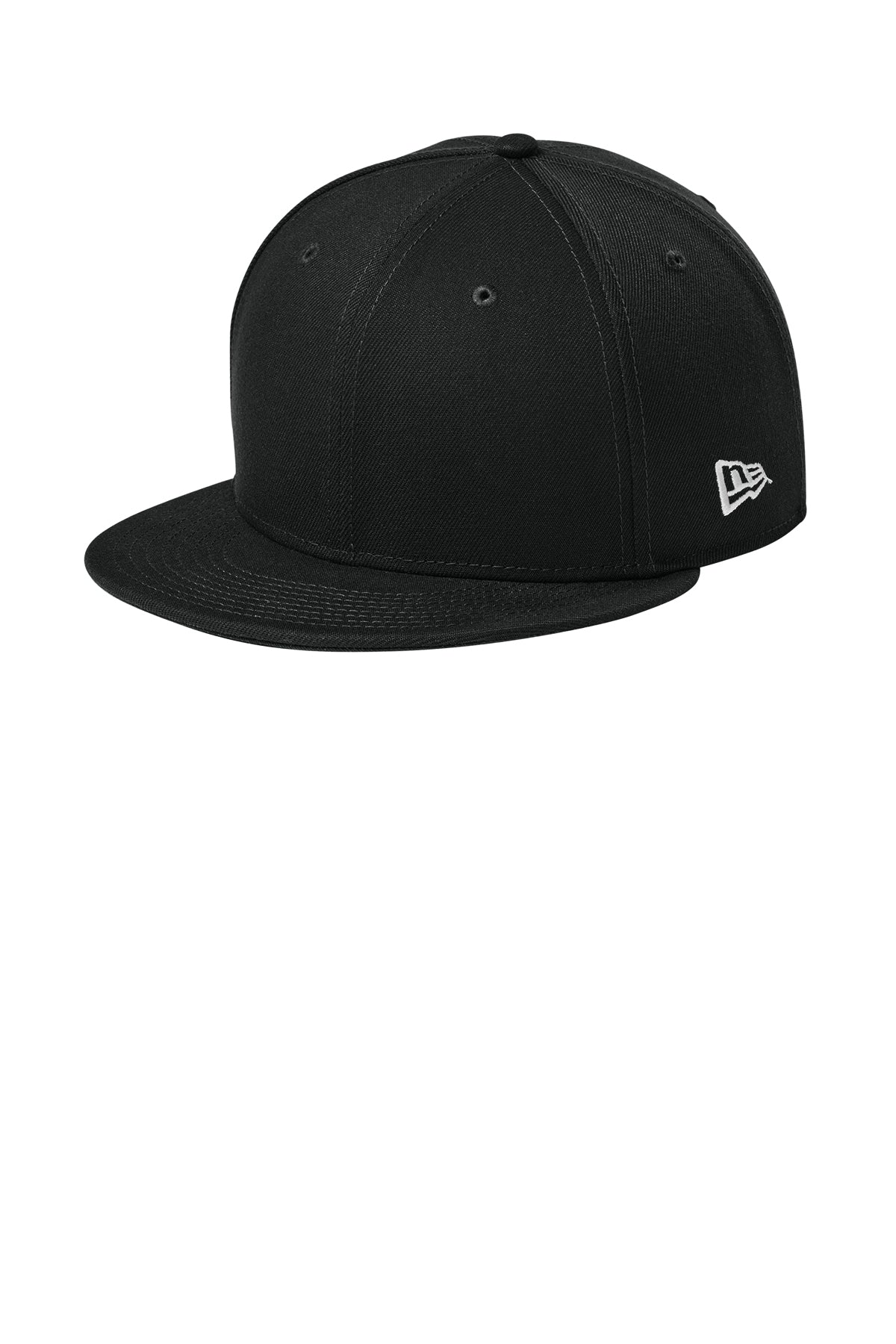 New Era® Standard Fit Flat Bill Snapback Cap - NE4020 - TEMP