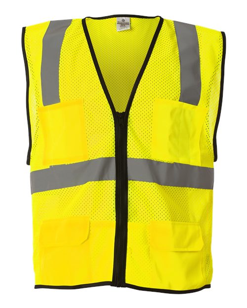 Unisex Economy Mesh 6-Pocket Vest - 1191-1192