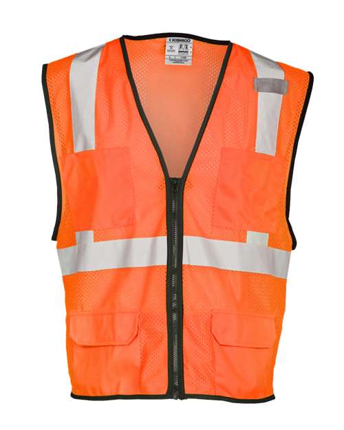 Unisex Economy Mesh 6-Pocket Vest - 1191-1192