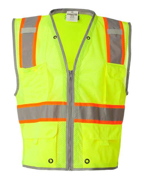 Unisex Premium Brilliant Series® Heavy-Duty Class 2 Vest - 1510-1511