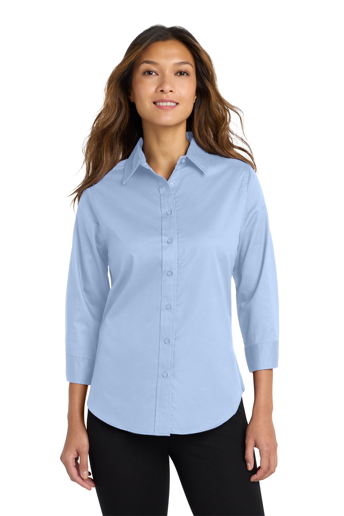 L612 -Port Authority® Women's 3/4-Sleeve Easy Care Shirt - SUPERVISORS ONLY