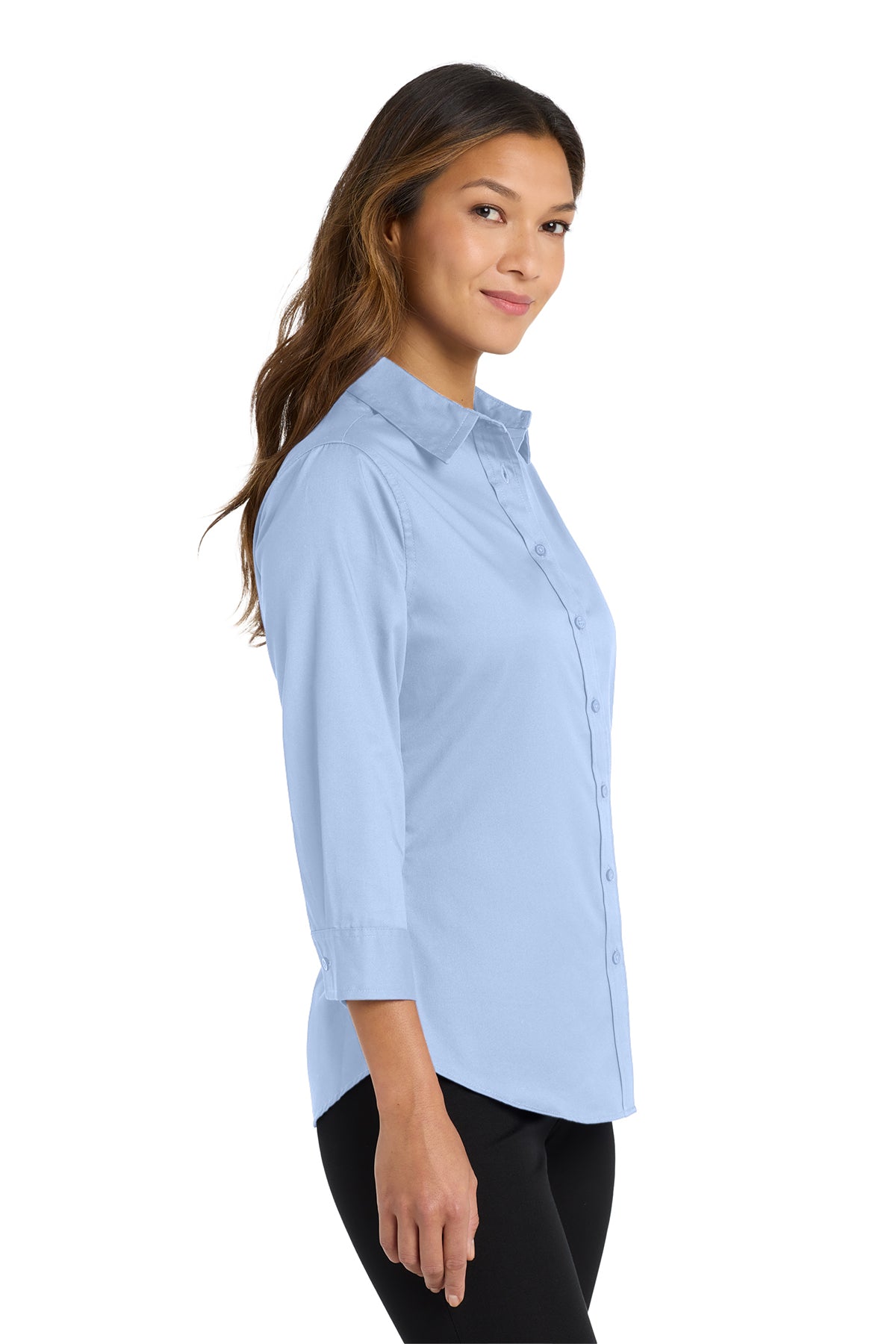 L612 -Port Authority® Women's 3/4-Sleeve Easy Care Shirt - SUPERVISORS ONLY