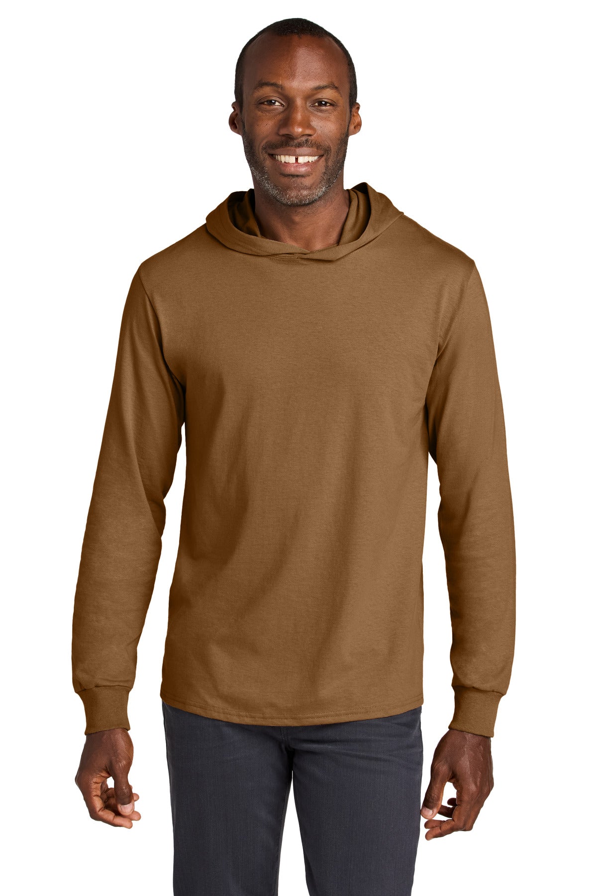 Jerzees Classics ™  Unisex Cotton Long Sleeve Hooded T-Shirt 363LH