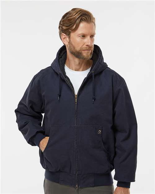 Men's Tall Cheyenne Boulder Cloth™ Hooded Jacket with Tricot Quilt Lining - 5020T