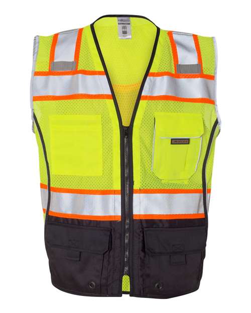 Unisex Premium Black Series® Black Bottom Class 2 Vest - 1515-1516