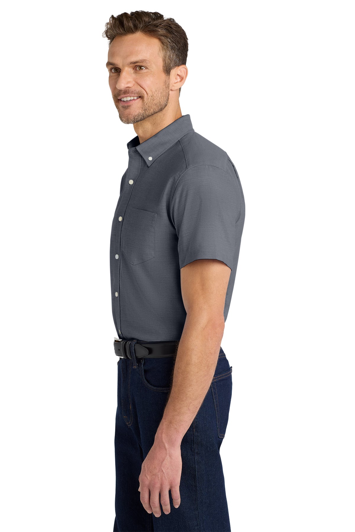 S659 - Port Authority® Short Sleeve SuperPro™ Oxford Shirt - SUPERVISORS ONLY