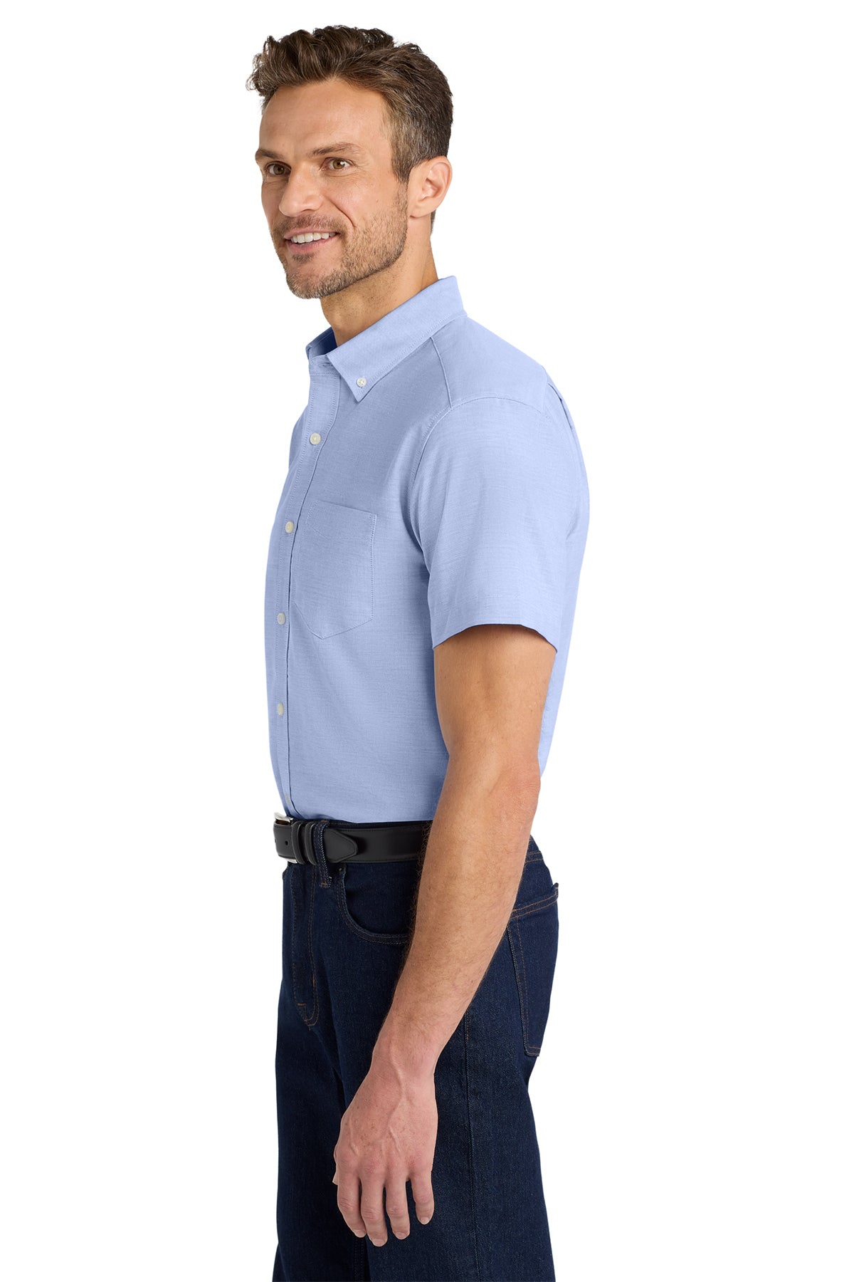S659 - Port Authority® Short Sleeve SuperPro™ Oxford Shirt - SUPERVISORS ONLY