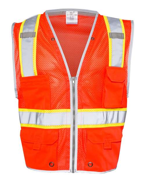 Unisex Premium Brilliant Series® Heavy-Duty Class 2 Vest - 1510-1511