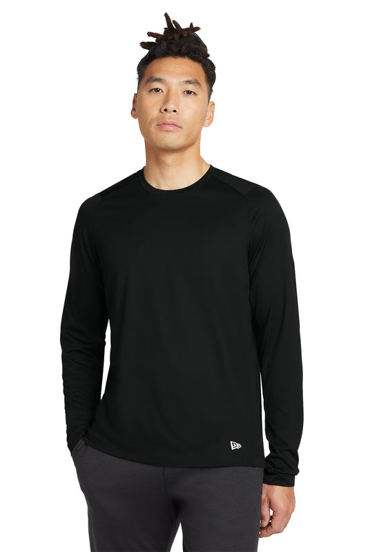 New Era® Series Performance Long Sleeve Crew Tee - NEA201 - TEMP