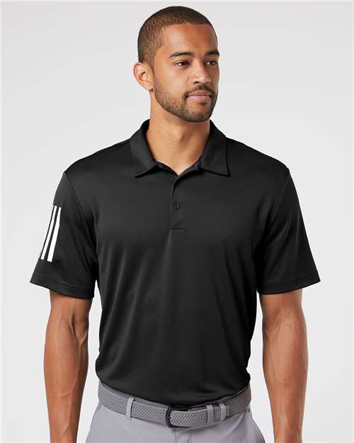 Men's Floating 3-Stripes Polo - A480