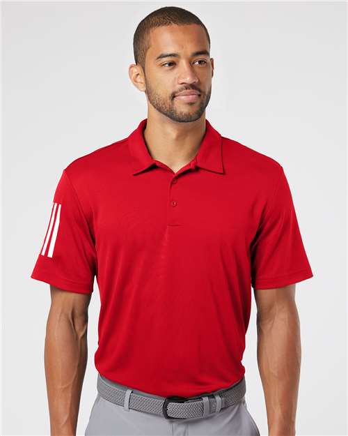 Men's Floating 3-Stripes Polo - A480