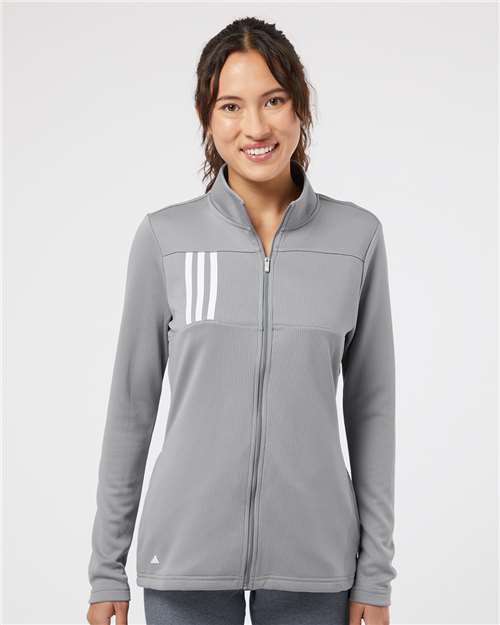 Women's 3-Stripes Double Knit Full-Zip Jacket - A483