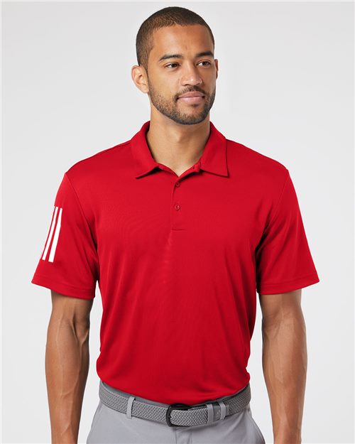 Men's Floating 3-Stripes Polo - A480