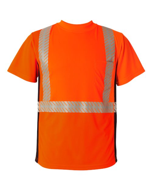 Unisex Premium Black Series® Breathable Tape Class 2 T-Shirt - 9114-9115