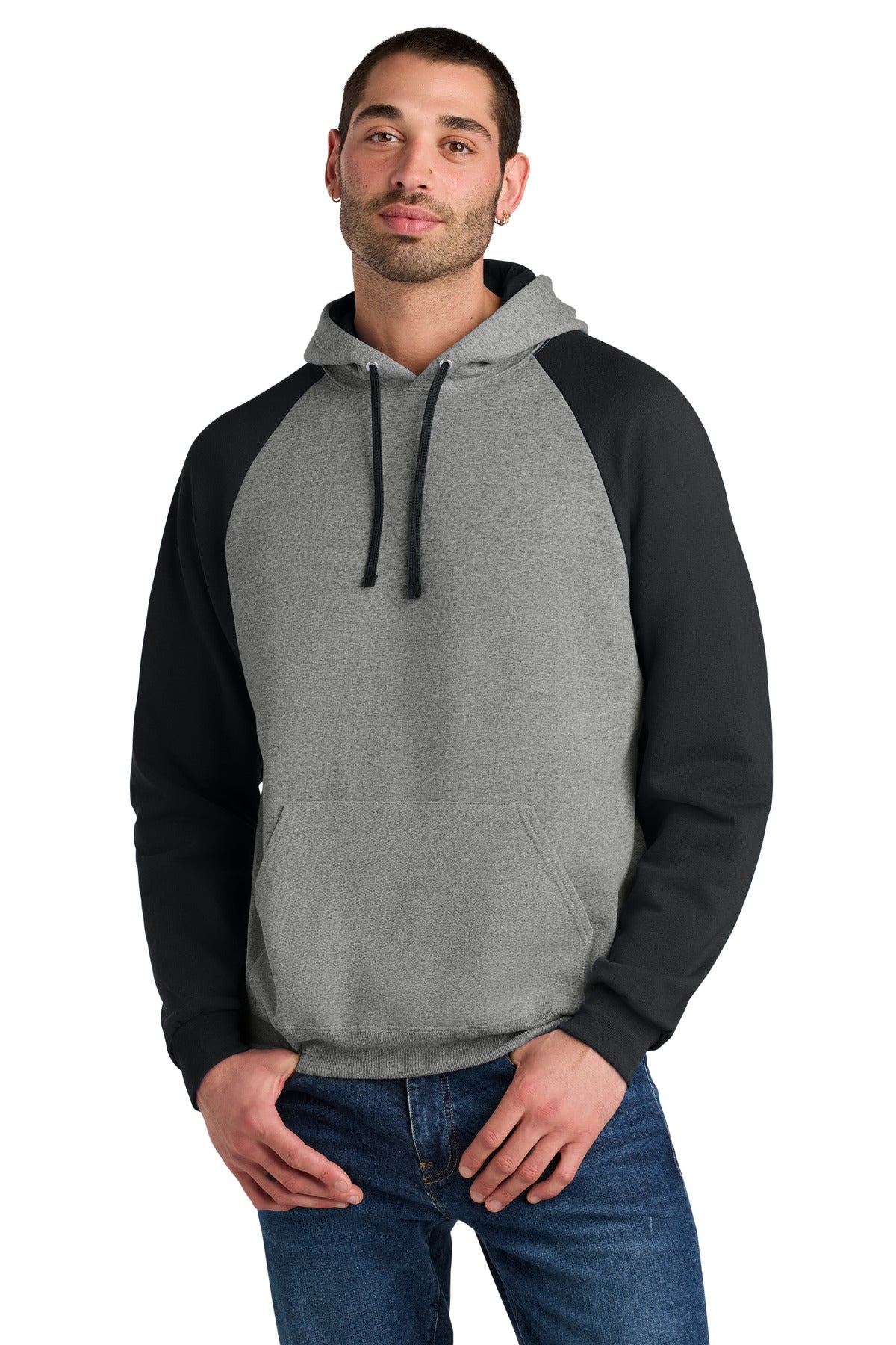 Jerzees ®  Unisex NuBlend ®  Colorblock Raglan Hoodie Sweatshirt 96C