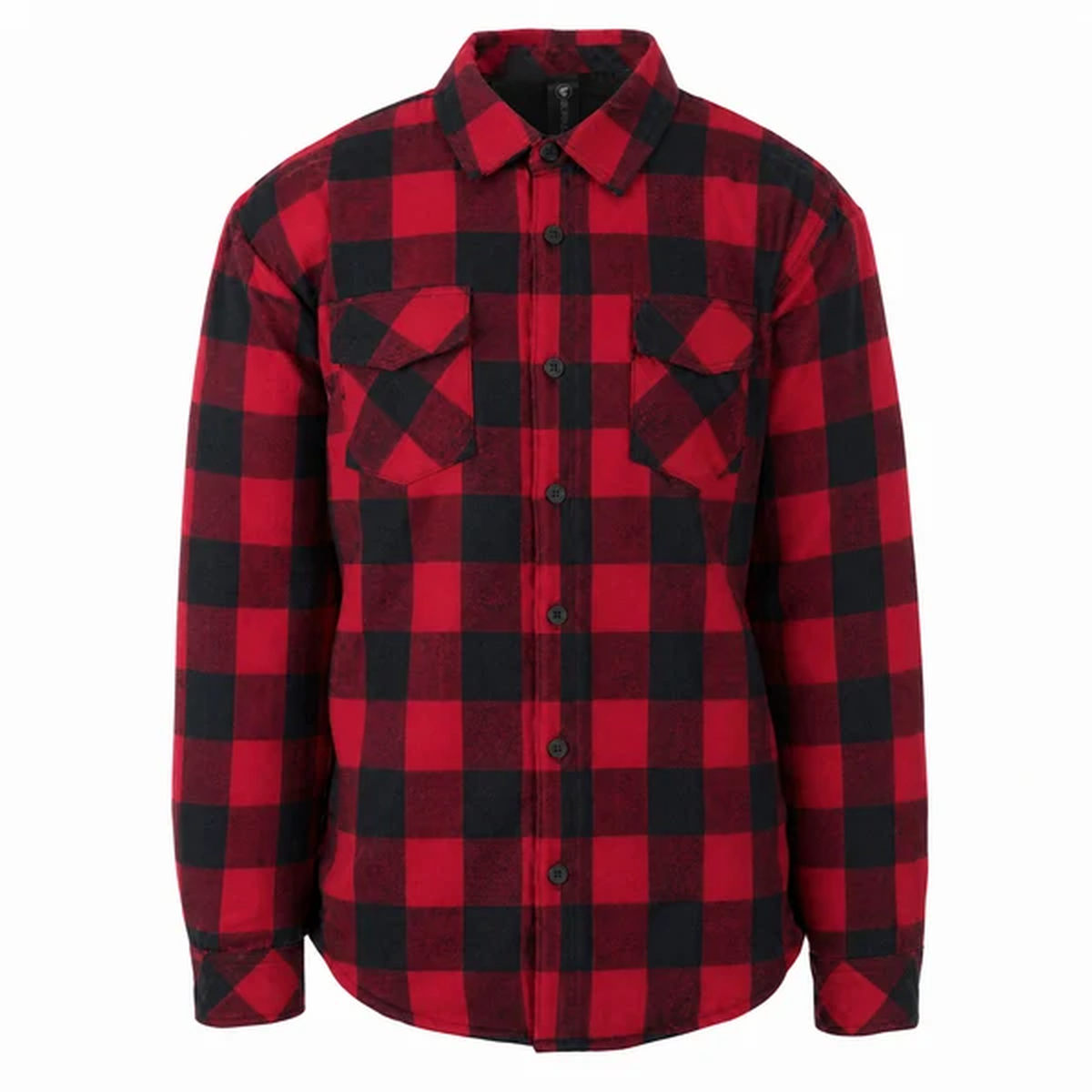 Mens Flannel Jacket with Poly Lining - B8610