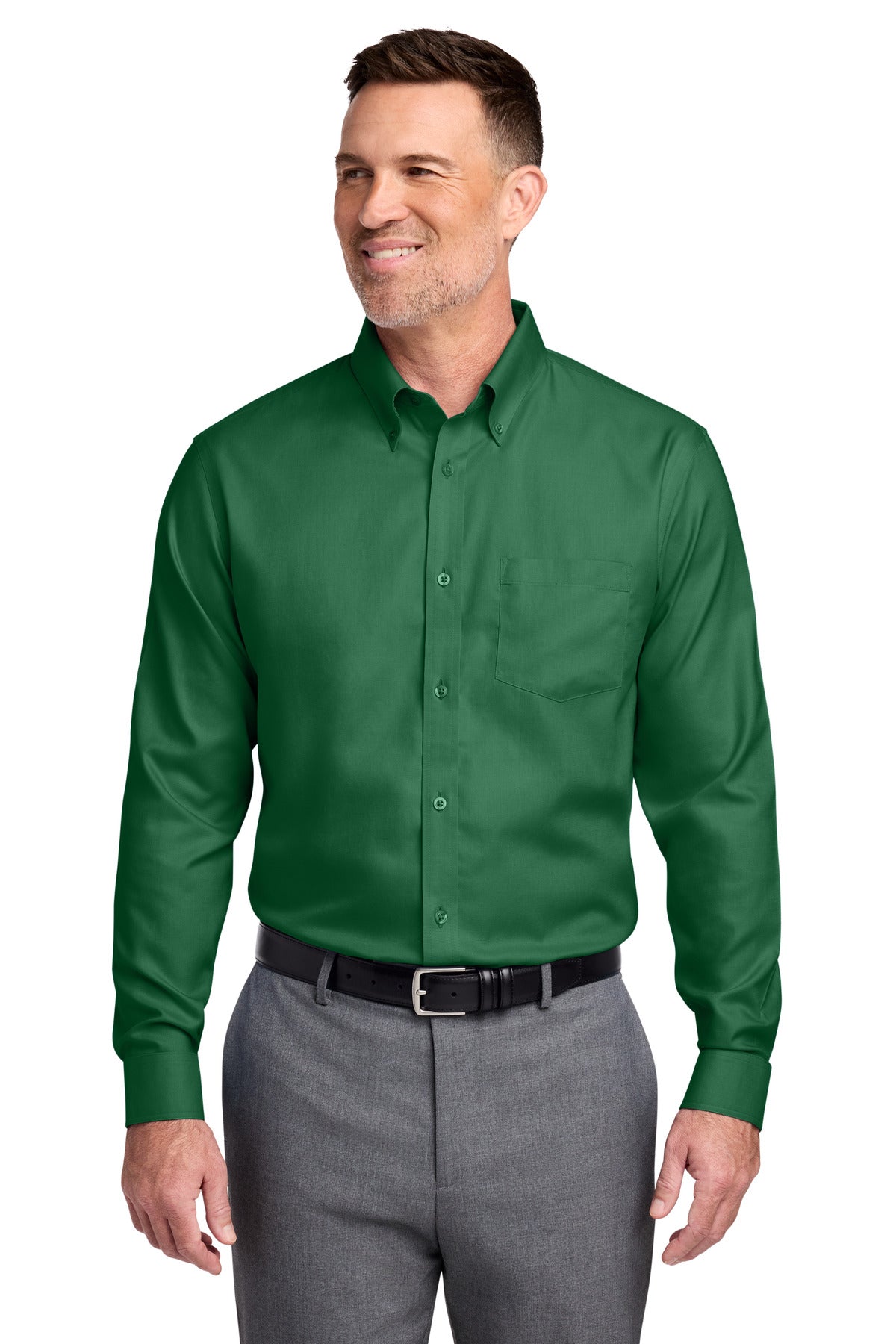 Brooks Brothers ®  Wrinkle-Free Stretch Nailhead Shirt BB18002