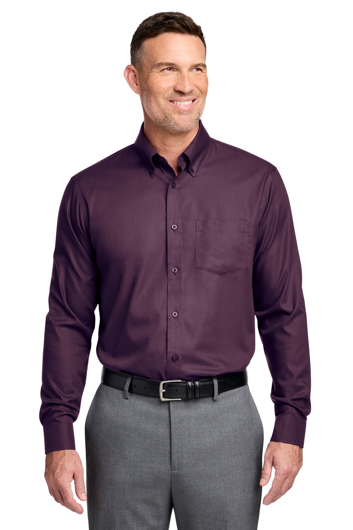 Brooks Brothers ®  Wrinkle-Free Stretch Nailhead Shirt BB18002