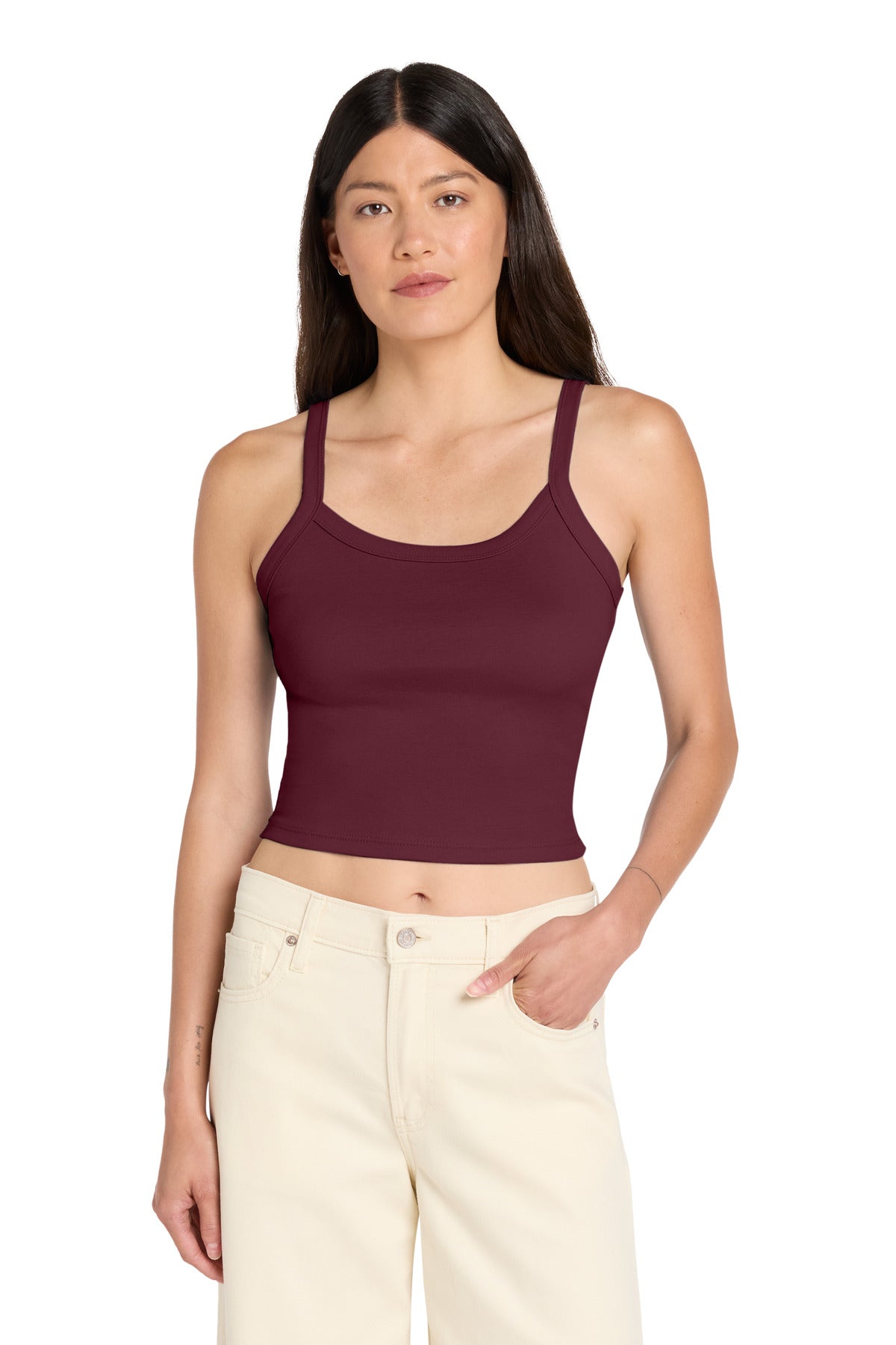 BELLA+CANVAS ®  Women's Micro Rib Spaghetti Strap Tank BC1012