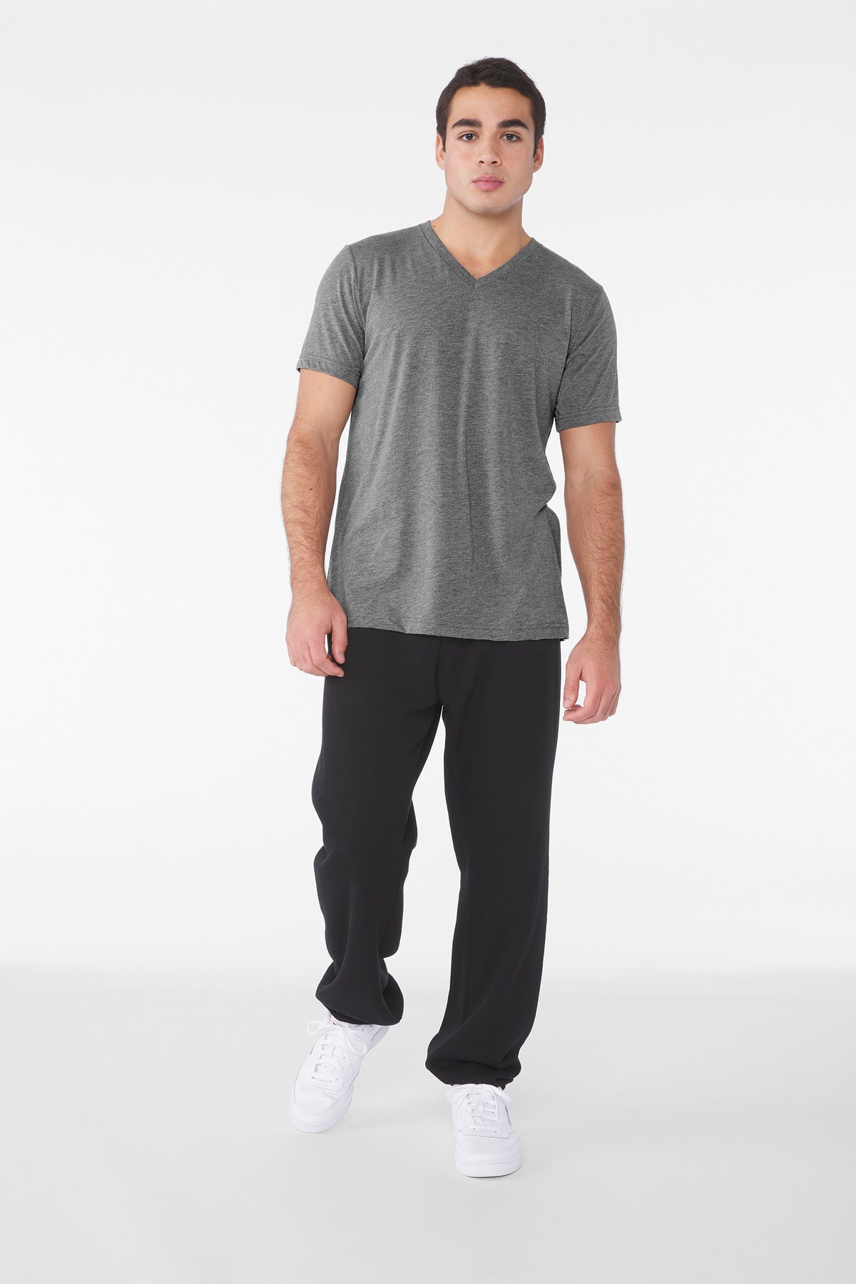 BELLA+CANVAS  ®  Unisex Triblend Short Sleeve V-Neck Tee. BC3415