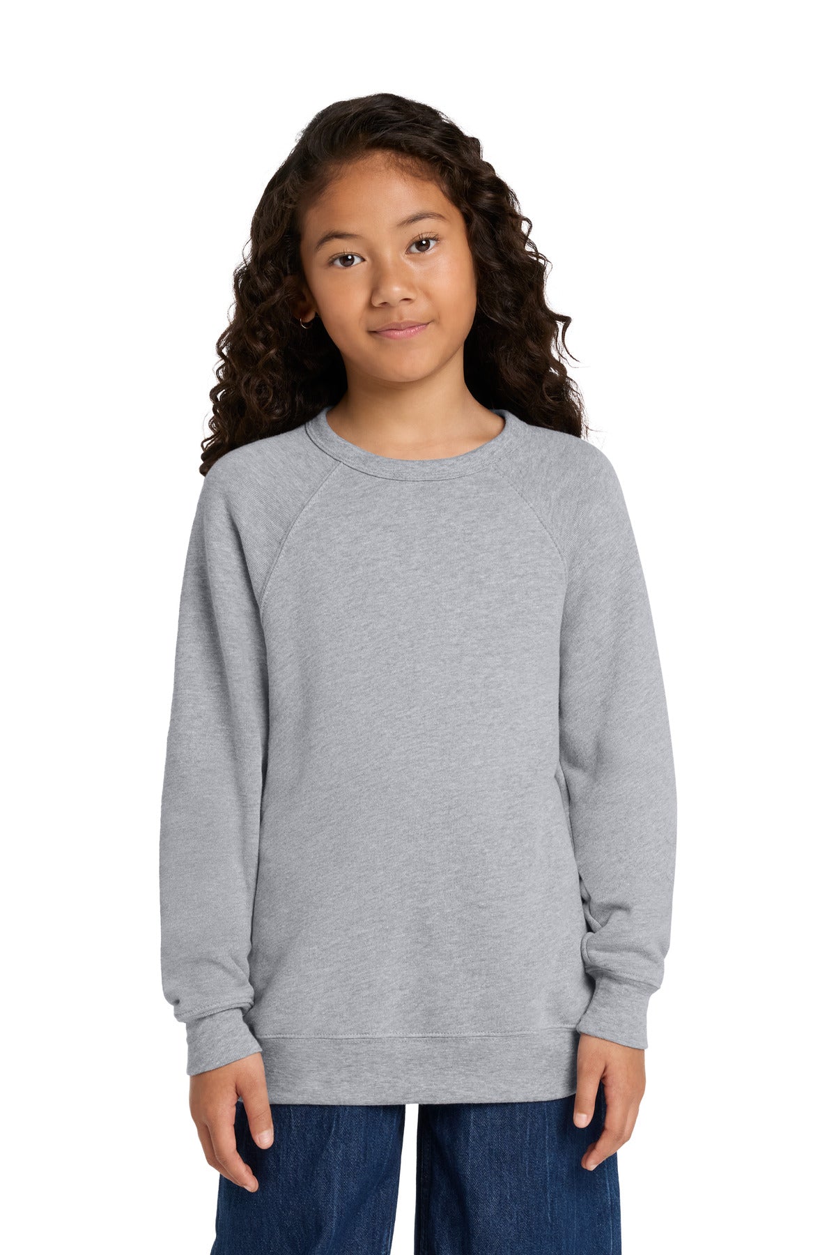 BELLA+CANVAS ®  Youth Sponge Fleece Raglan Sweatshirt BC3901Y