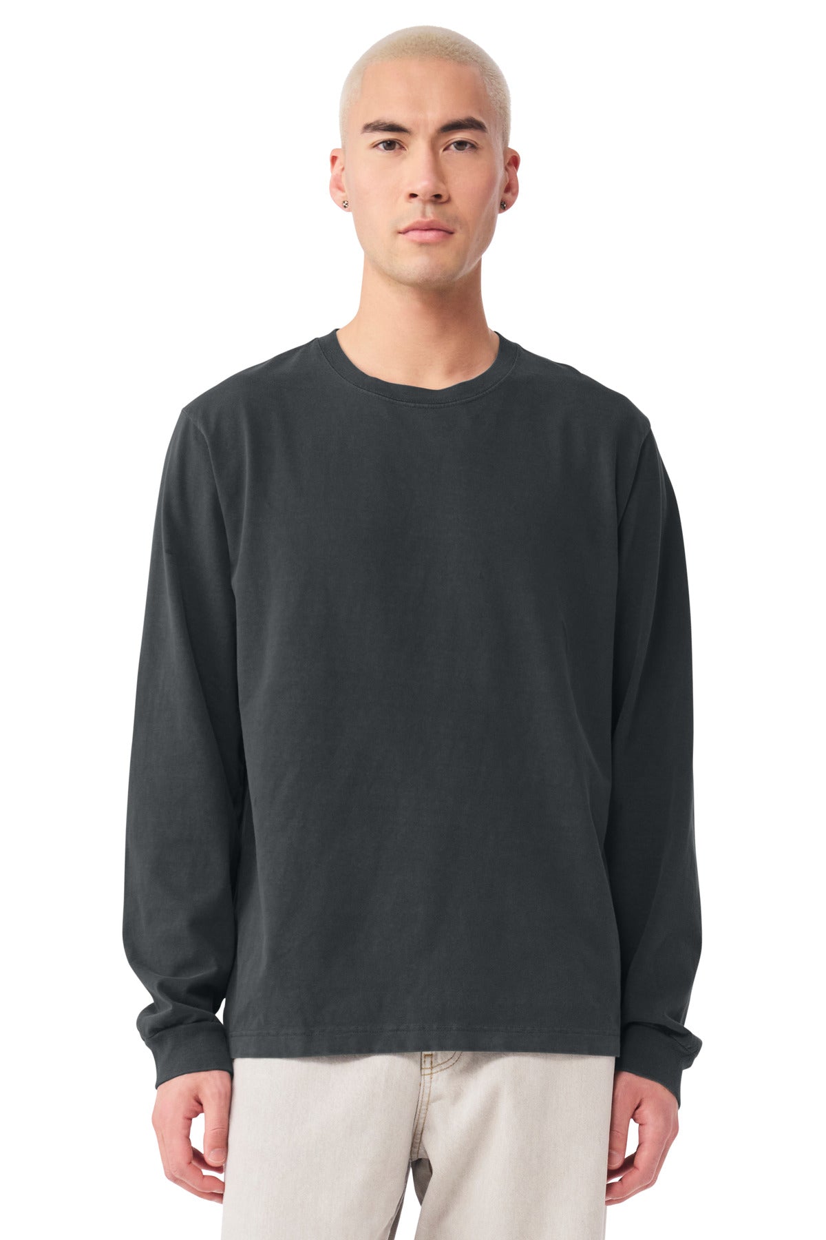BELLA+CANVAS ®  Unisex Heavyweight Garment-Dyed Long Sleeve Tee BC4851GD
